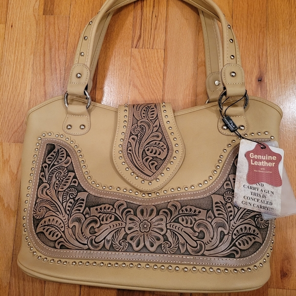 Concealed carry hand bag - Picture 1 of 10